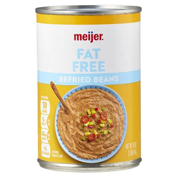 Meijer Fat Free Refried Beans (16 oz)