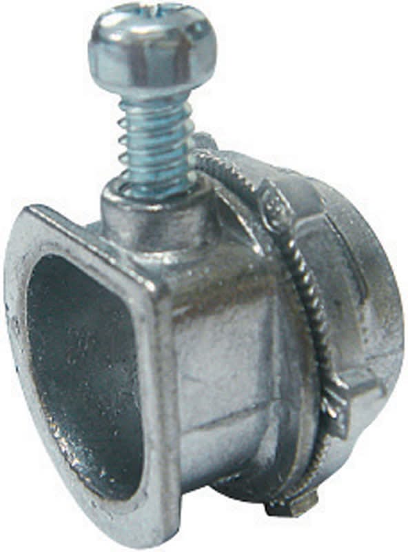 Sigma Engineered Solutions Proconnex 3/8 In. D Die-Cast Zinc Flex Connector For Bx, Mc And Flex 1 Pk