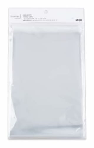 Recollections Card Sleeves, 5" X 7", Clear (50 ct)