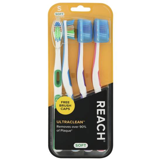 Reach Ultraclean Soft Toothbrushes (4 ct)