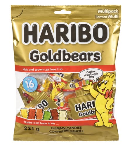 Haribo Goldbears Bonbons Gélifiés 221 G / Haribo Goldbears Gummy Candy 221 g