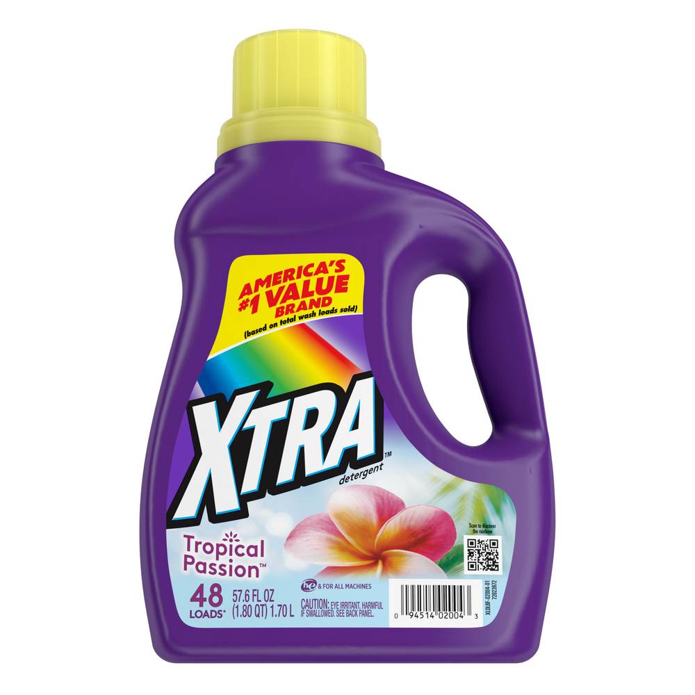 Xtra Tropical Passion Liquid Laundry Detergent