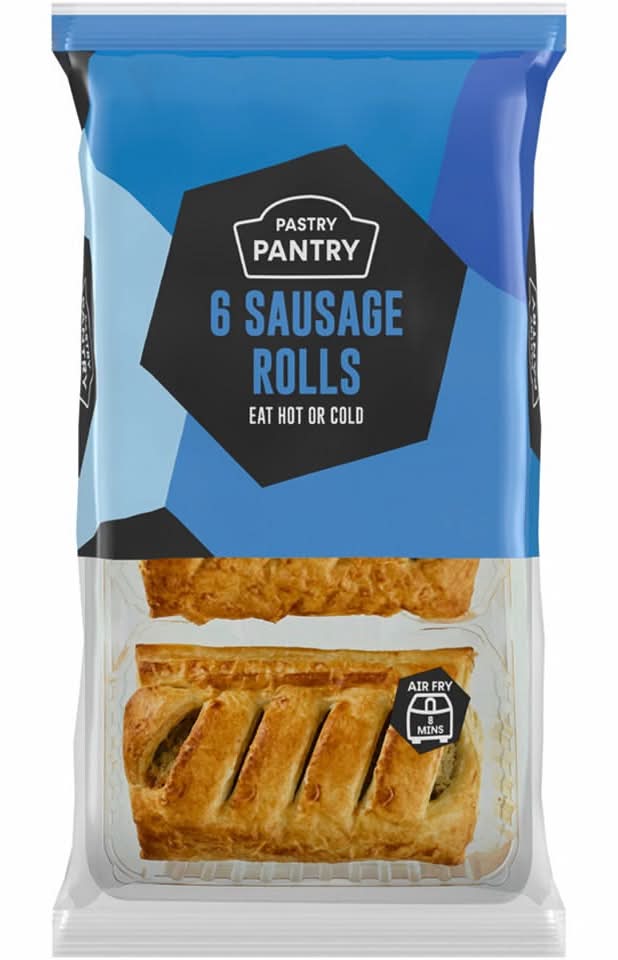 Pastry Pantry Sausage Rolls (6 pack)
