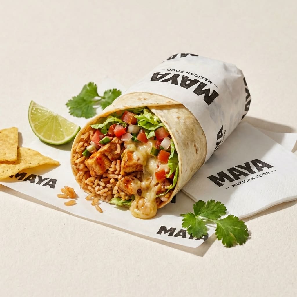 🍗🔥 Chicken Burrito