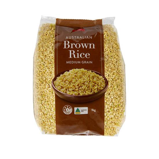 Coles Brown Rice 1 kg