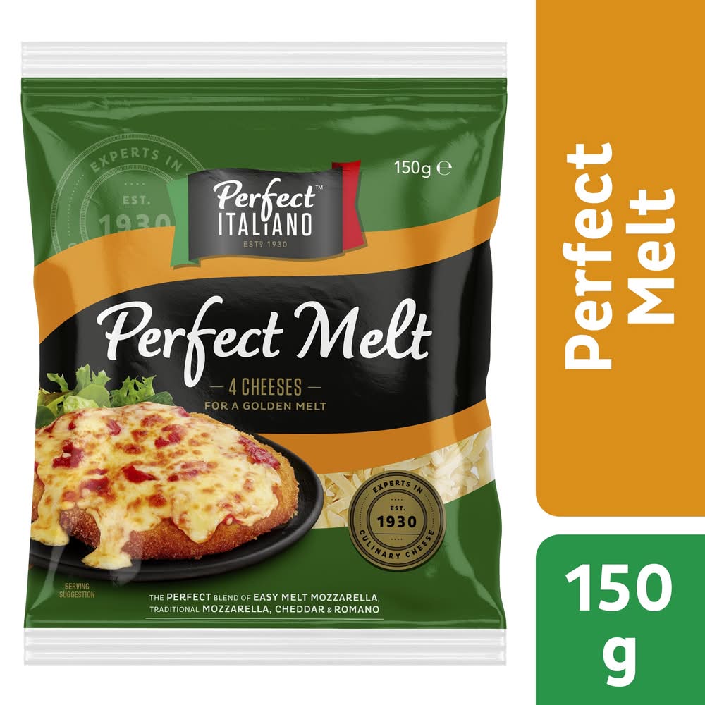 Perfect Italiano Grated 4 Cheese Melt (150g)