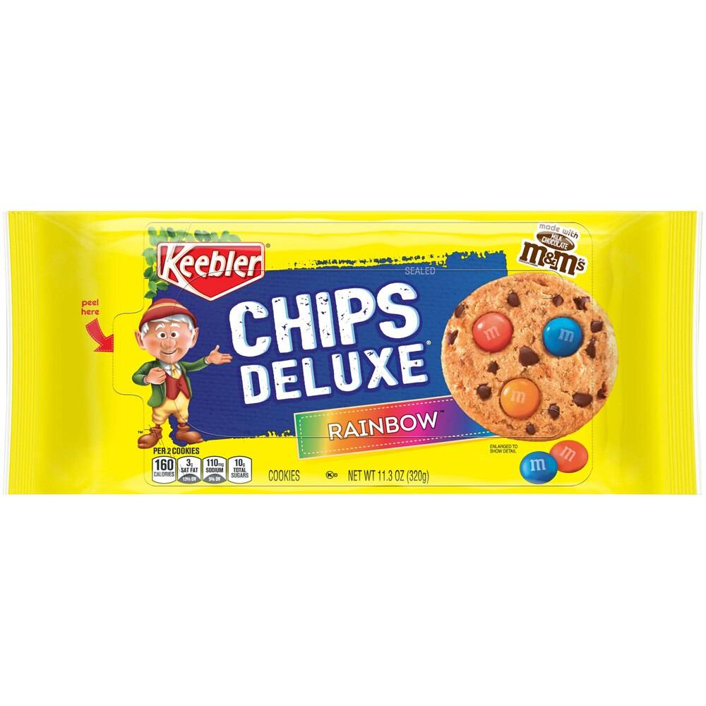 Keebler Chips Deluxe Rainbow Cookies, 11.3 oz