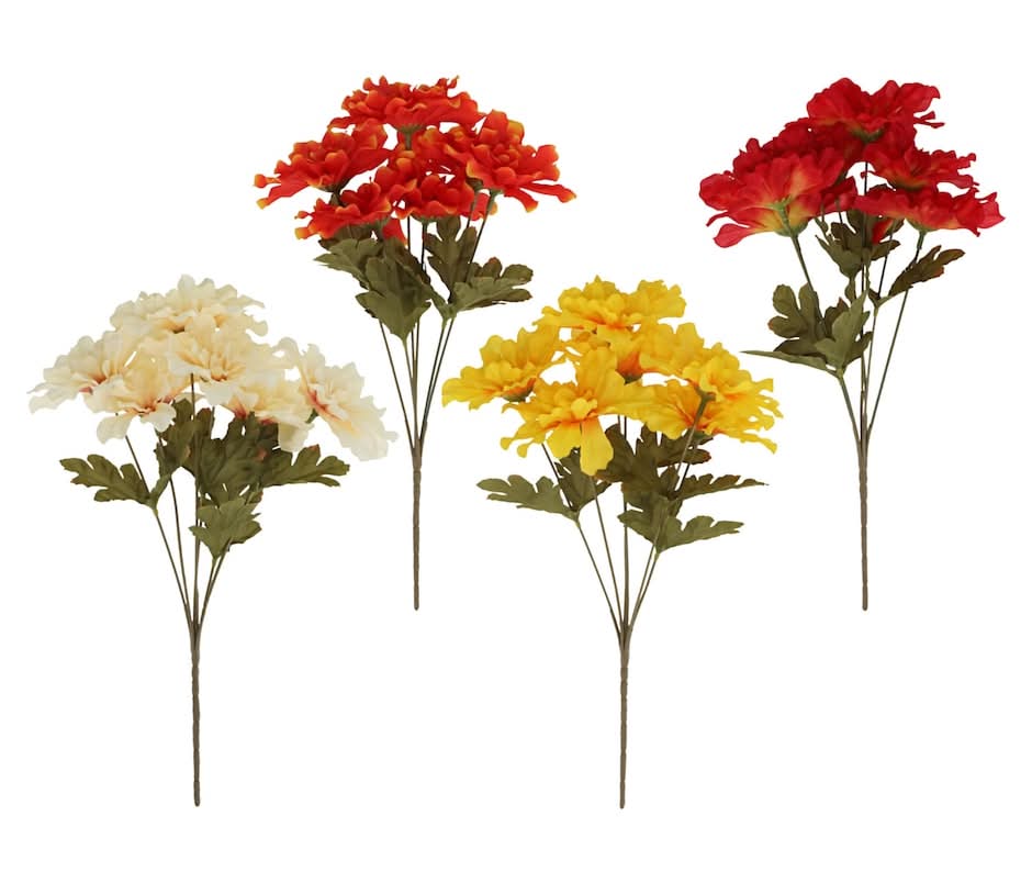 Floral Garden 6-Stem Marigold Bushes