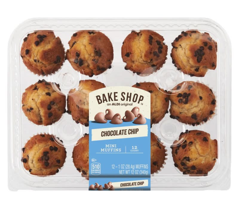 Bake Shop Mini Muffins, Chocolate Chip (12 x 1 oz)