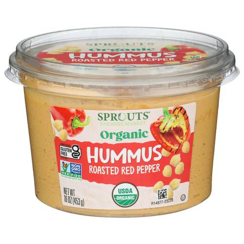 Sprouts Organic Roasted Red Pepper Hummus