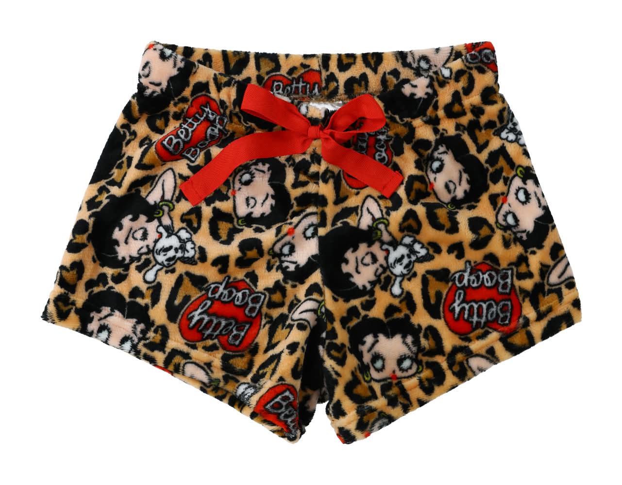 Juniors Printed Plush Short Small Betty
