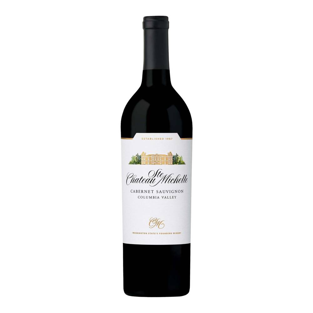 Chateau Ste. Michelle Cabernet Sauvignon Wine, 2018 (750 ml)