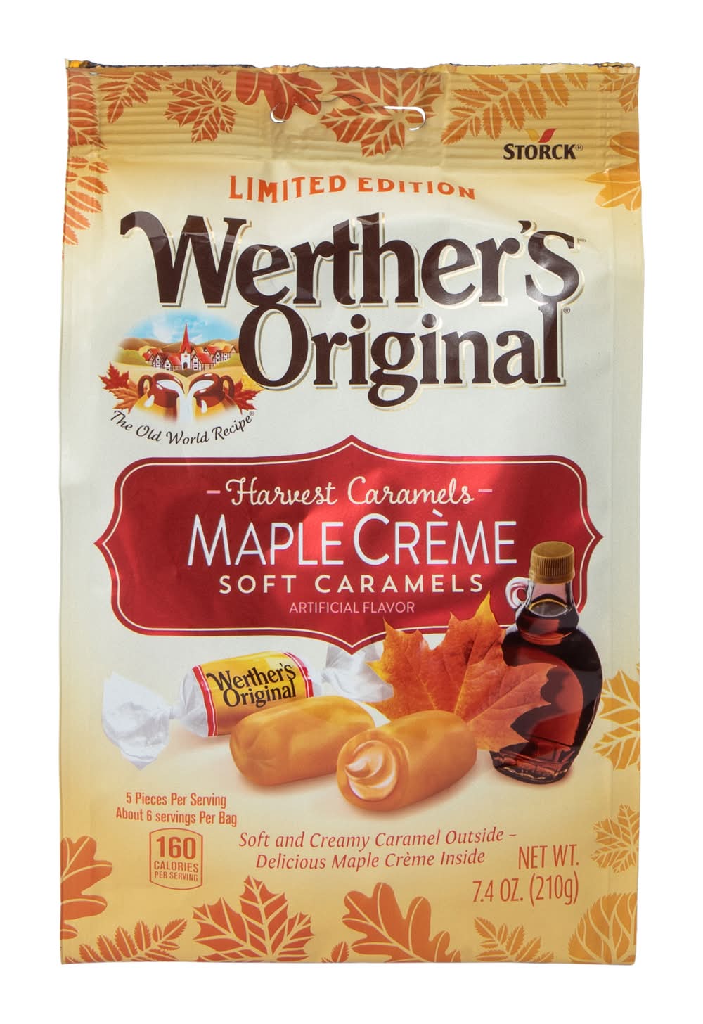 Werther's Original® Harvest Caramels Maple Crème Chocolate 7.4oz