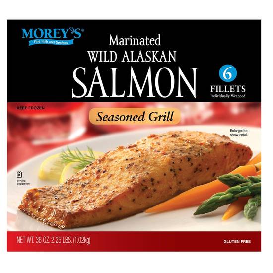 Morey's Marinated Wild Alaskan Salmon (2.25 lb)