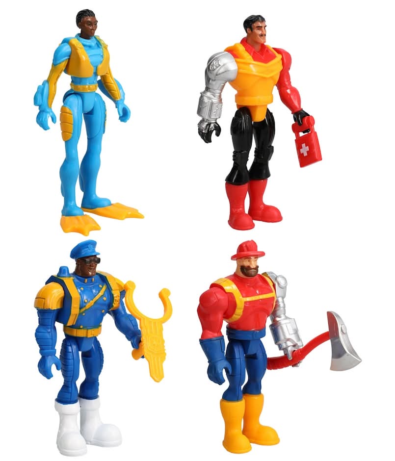 Adventure Squad Rescue Action Figures, 2.25-in.