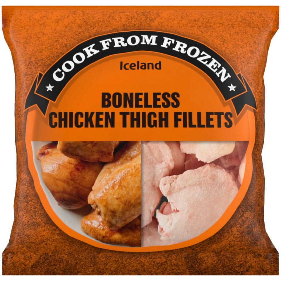 Iceland Boneless Chicken Thigh Fillets (600g)