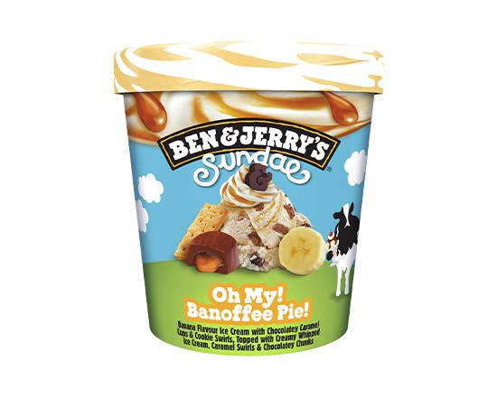 Ben & Jerrys Banoffee Pie Sundae 427ml