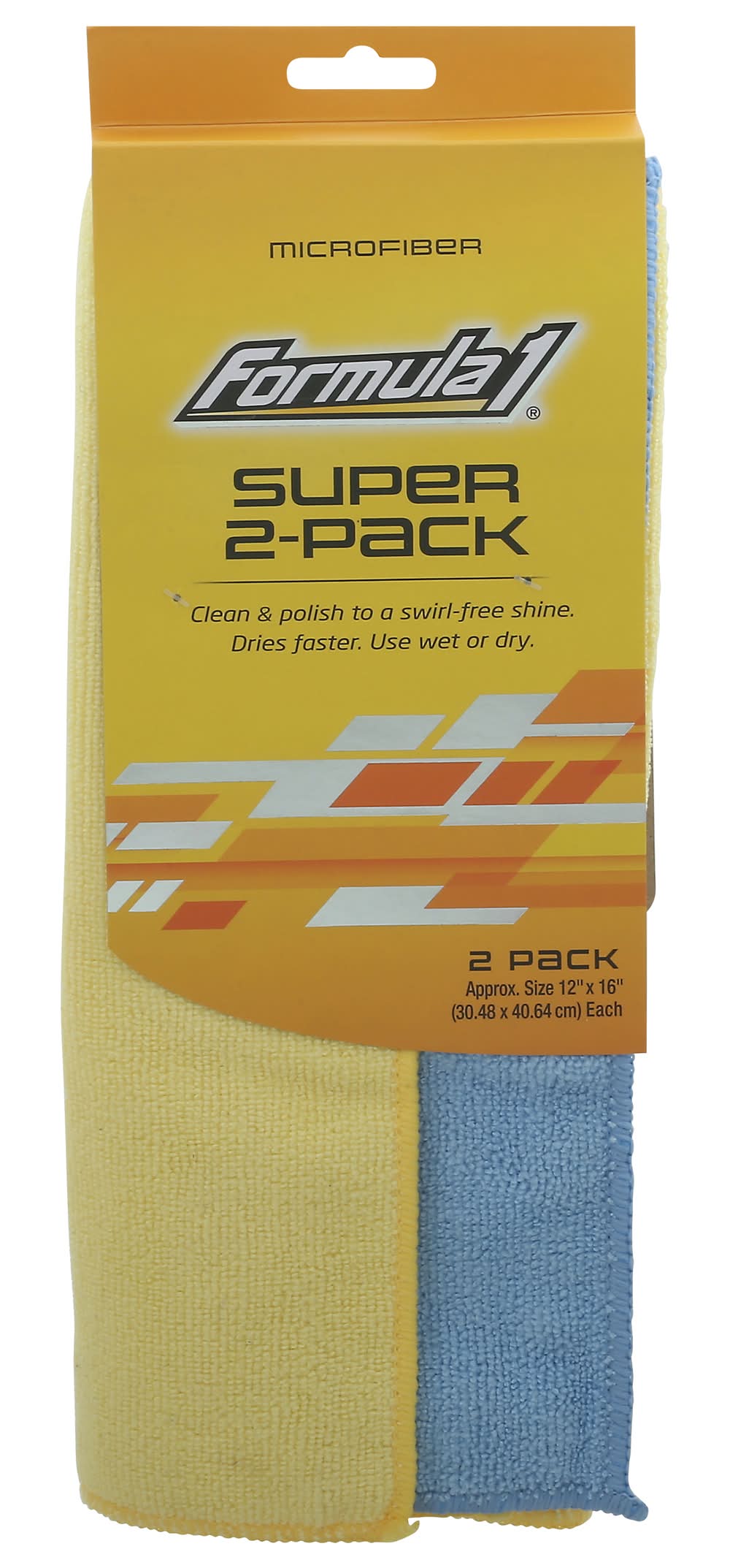 Formula 1 Super Microfiber Cleaning & Polishing Towels (2 ct)