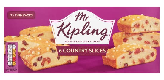 Mr Kipling Country Cake Slices (6 pack)