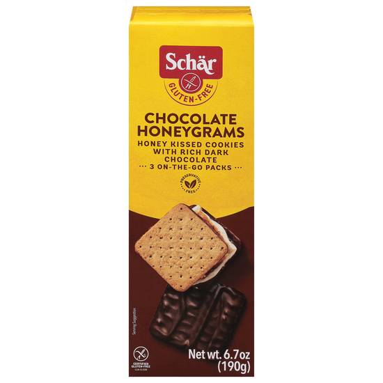 Schär Gluten-Free Real Honey & Chocolate Honeygrams