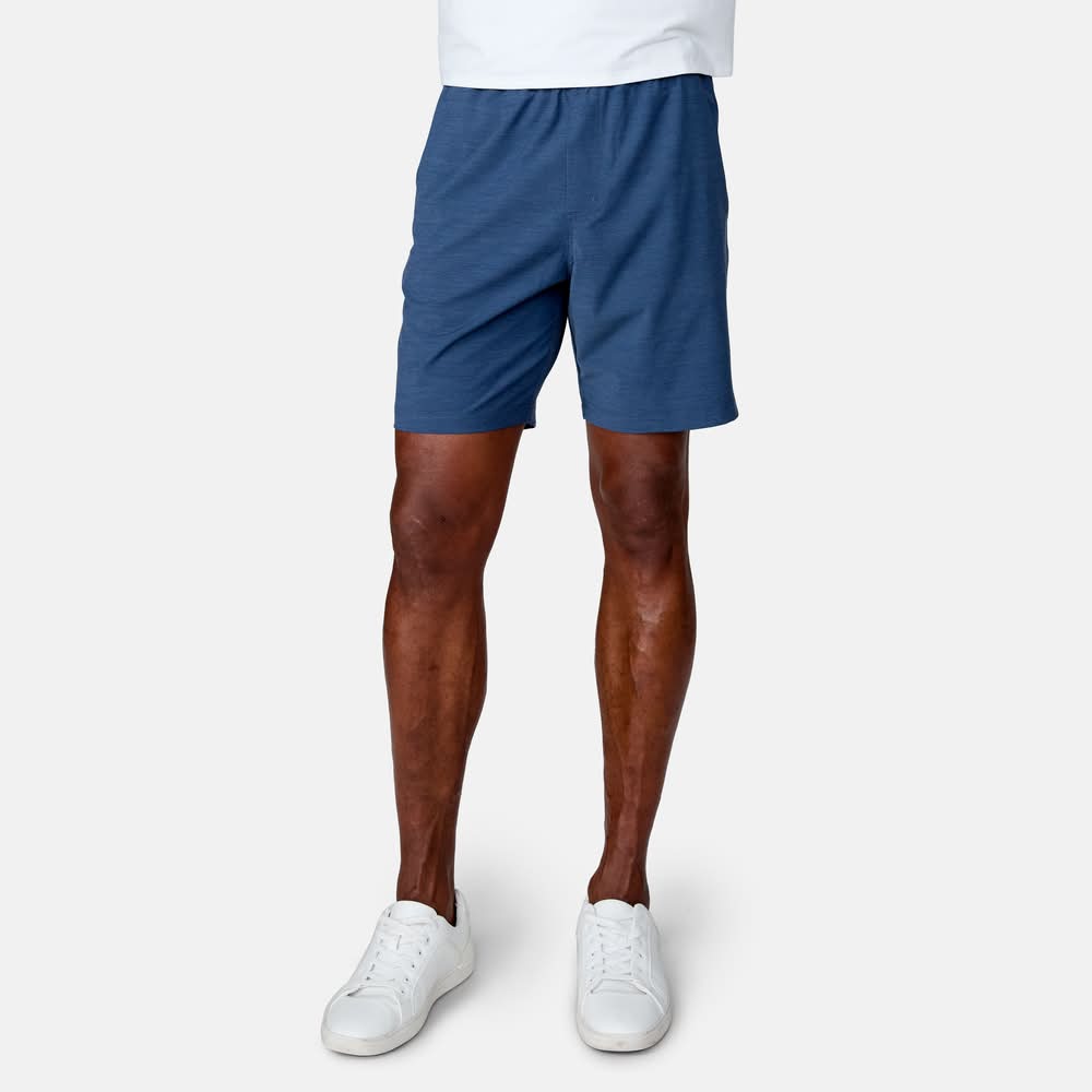 Free Country Boardwalk Trek Men's Denim Woven 7.5-in Board shorts ( Size: L )