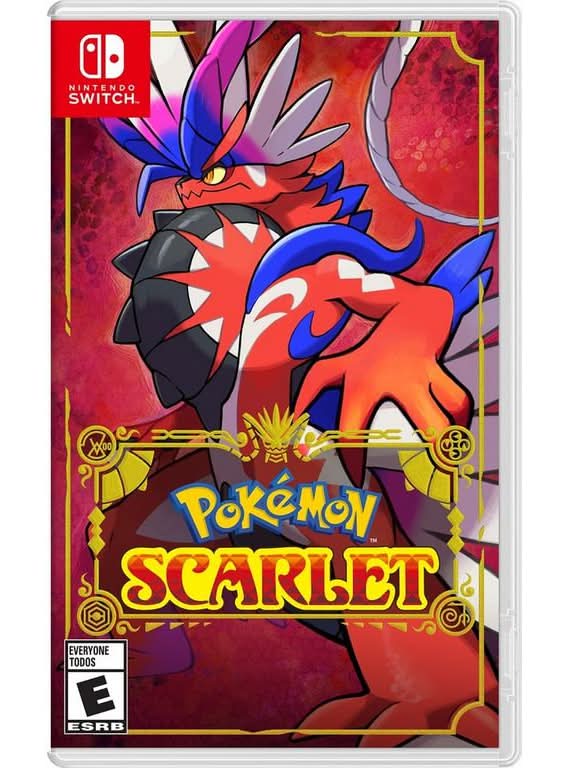 Nintendo Switch Pokemon Scarlet Video Game