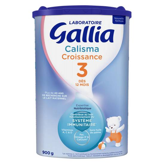 Laboratoire Gallia - Calisma lait poudre croissance de12 à 36 mois