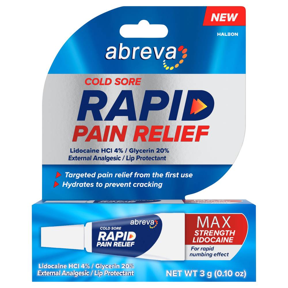 Abreva Rapid Pain Relief