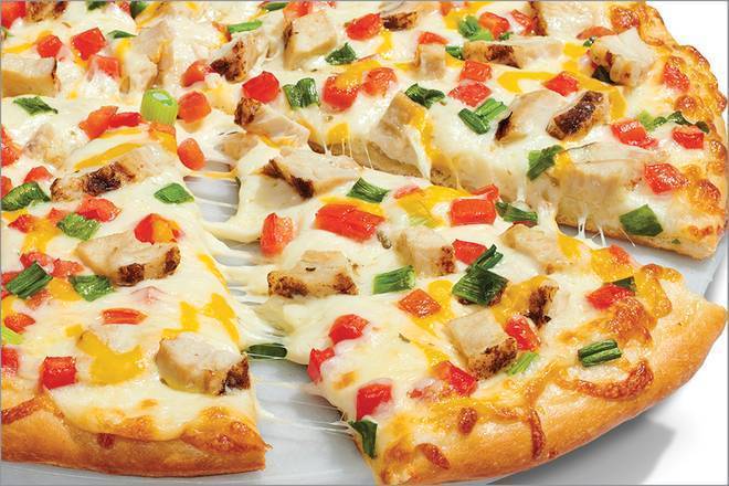 Chicken Garlic Pizza (Baking Required)