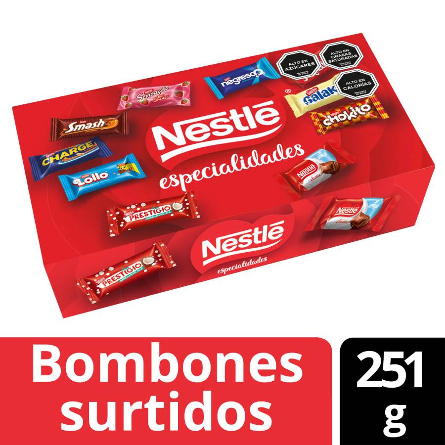 Nestlé · Chocolates especialidades (251 g)