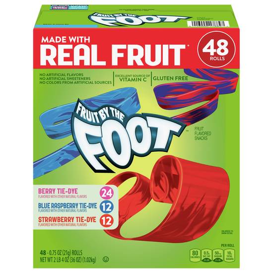 Fruit By the Foot Variety pack Fruit Flavored Snacks (48 rolls)
