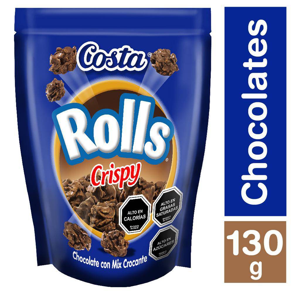 Costa chocolate rolls crispy (doypack 130 g)