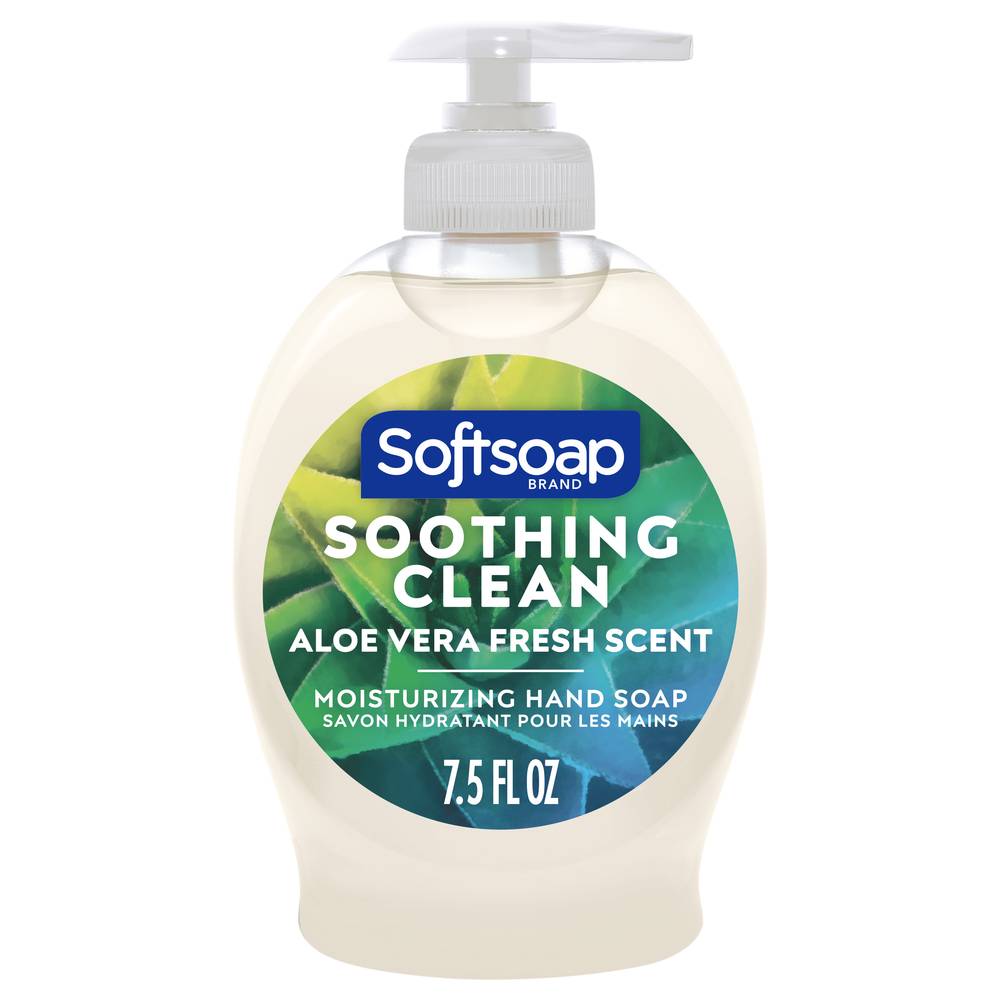 Softsoap Soothing Clean Aloe Vera Hand Soap