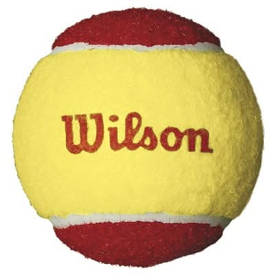 Wilson Starter Tennis Balls, Red-Yellow (3 ct)