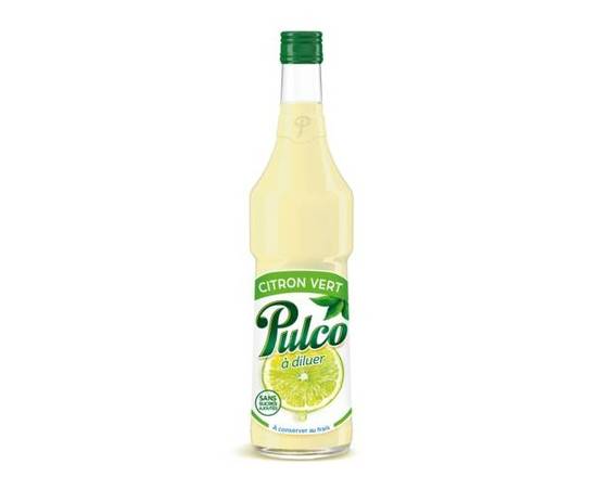 Concentré de Citron Vert à Diluer Sans Sucres Ajoutés 70cl - PULCO