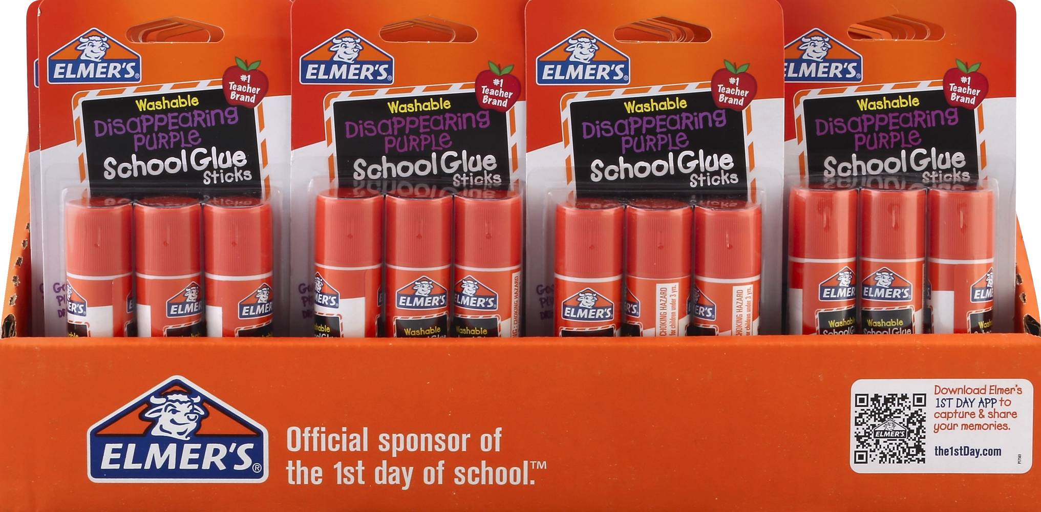 Elmer's Disappearing Purple Glue Sticks (5.5 lbs)