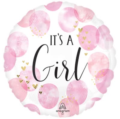Anagram Baby Girl Balloon Mylar Standard