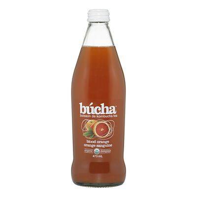 Búcha Organic Blood Orange Sparkling Kombucha Tea - Delivery in