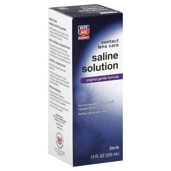 Rite Aid Saline Solution