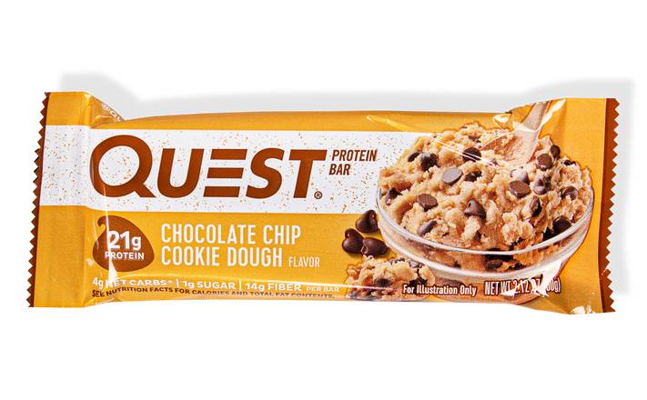 Quest Chocolate Cookie Dough Protein Bar, 2.12 oz