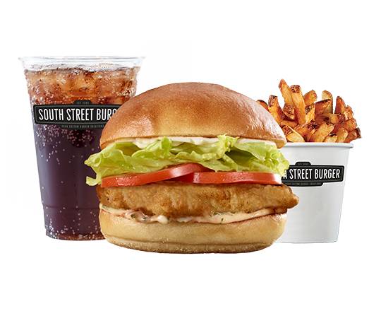 Southern Fried Chicken Burger Combo