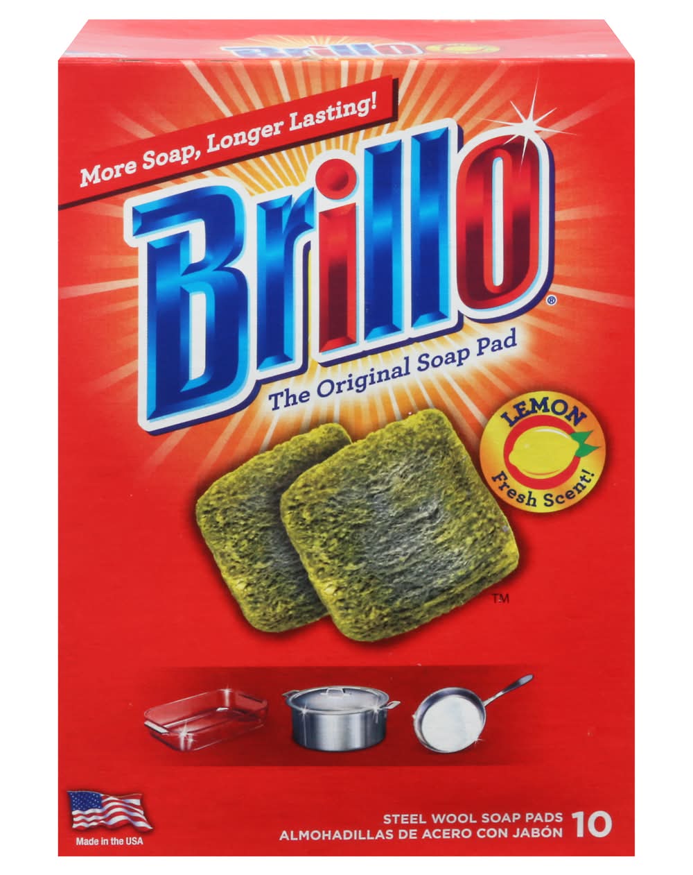 Brillo The Original Lemon Scent Soap Pads