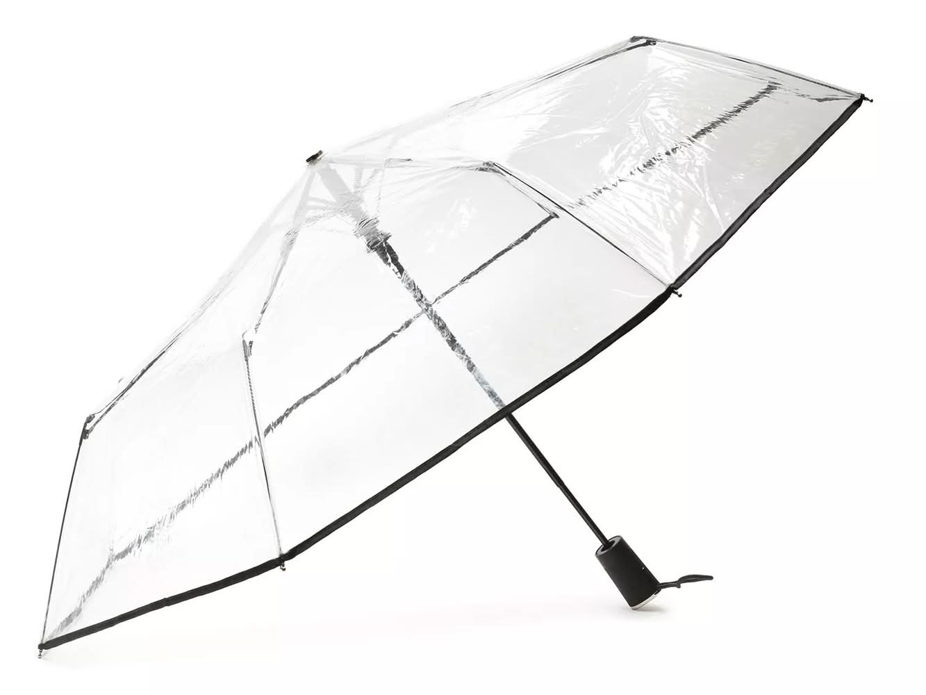 Totes Isotoner Clear Umbrella (Clear One Size)