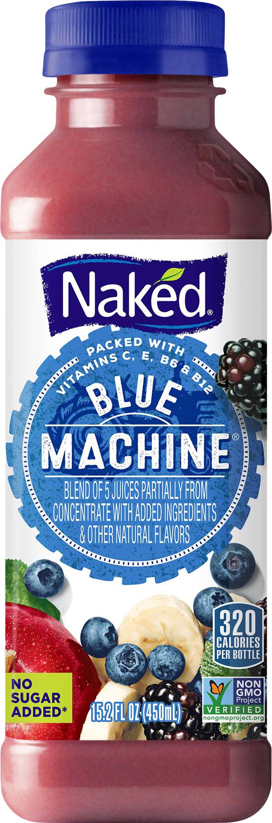 Naked Organic Juice (15.2 fl oz) (blue machine)