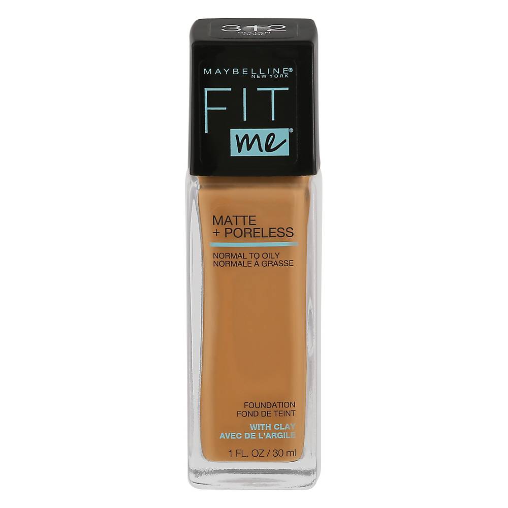 Maybelline Fit Me Matte + Poreless Liquid Foundation Makeup