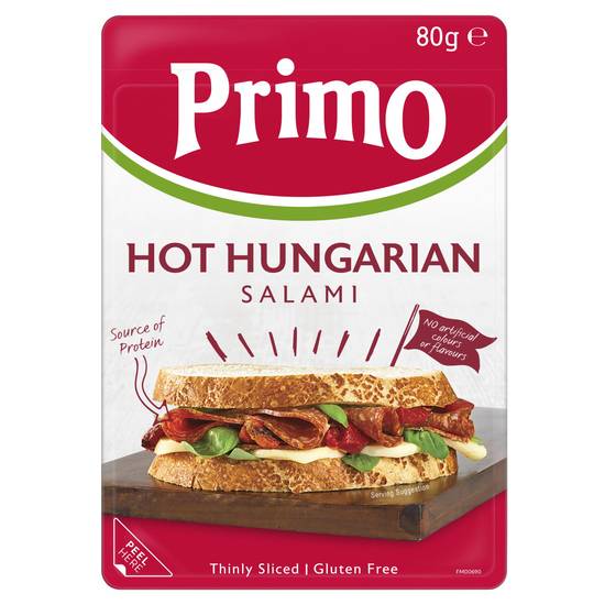 Primo Hot Hungarian Salami 80g