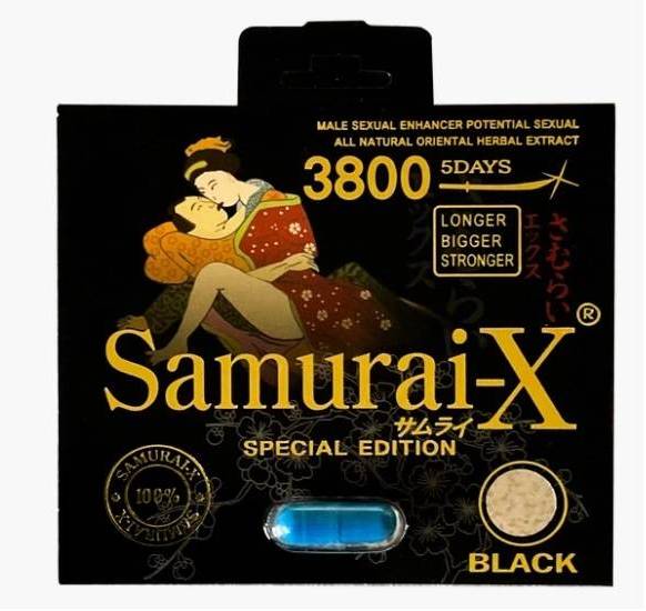 SAMURAI -X 3800 SPECIAL EDITION BLACK