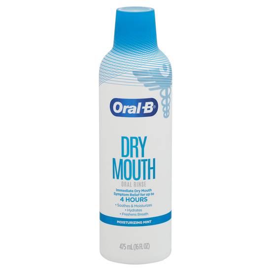 Oral-B Dry Mouth Moisturizing Mint Oral Rinse