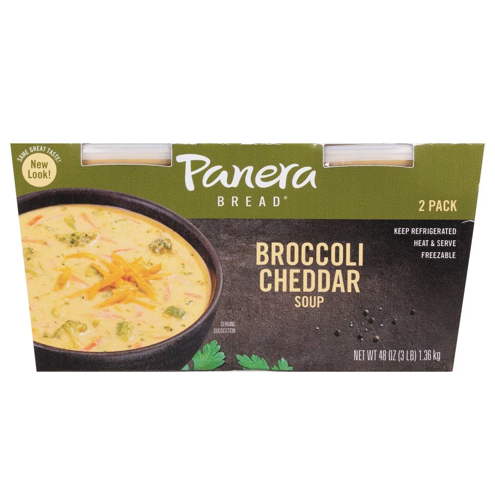 Panera Bread Broccoli Cheddar Soup (2 ct, 28oz)