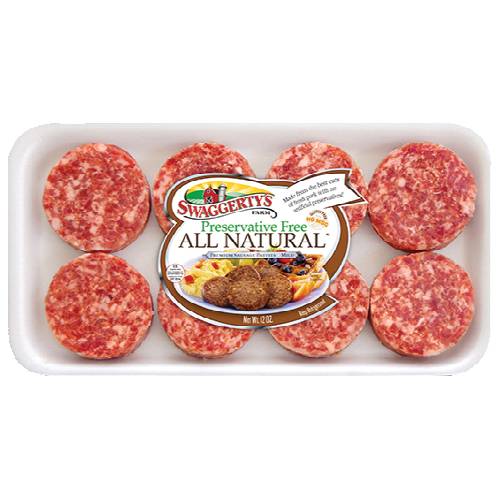 Swaggerty's Farm All Natural Mild Premium Sausage Patties